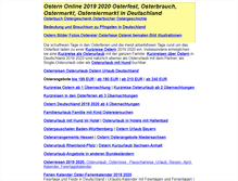 Tablet Screenshot of ostern-online.de